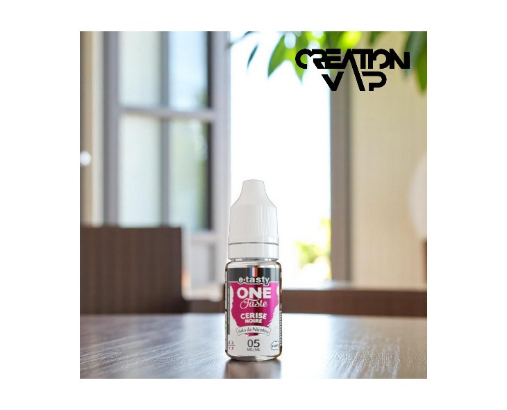 E-Liquide Sels De Nicotine Cerise Noire One Taste 10Ml | Création Vap