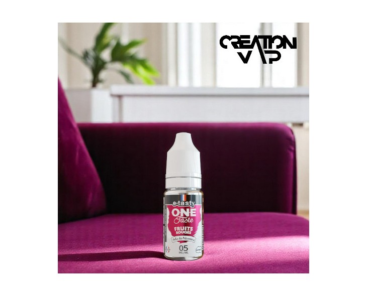 E-Liquide Sels De Nicotine Fruits Rouges One Taste 10Ml | Création Vap