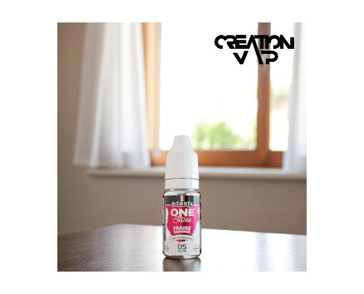 E-Liquide Sels De Nicotine Fraise Sauvage One Taste 10Ml | Création Vap