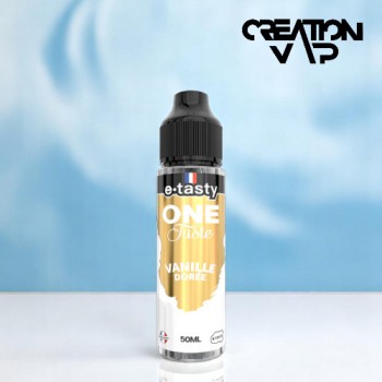 E-Liquide Vanille Dorée One Taste E-Tasty 50Ml | Création Vap