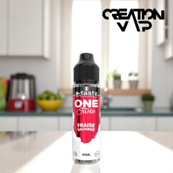 E-Liquide Fraise Sauvage One Taste E-Tasty 50Ml | Création Vap