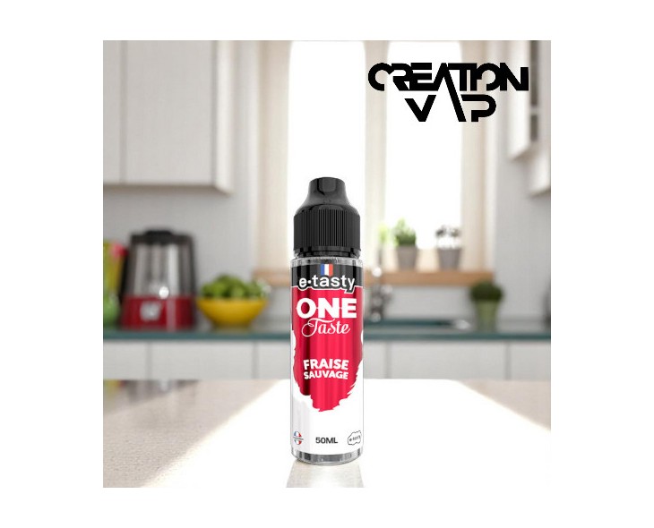 E-Liquide Fraise Sauvage One Taste E-Tasty 50Ml | Création Vap