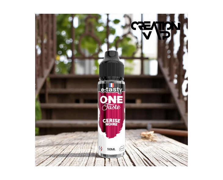 E-Liquide Cerise Noire One Taste E-Tasty 50Ml | Création Vap