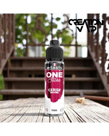 E-Liquide Cerise Noire One Taste E-Tasty 50Ml | Création Vap