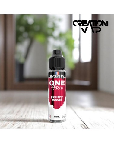 E-Liquide Fruits Rouges One Taste E-Tasty 50Ml | Création Vap