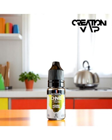 E-Liquide Poire Juteuse One Taste E.Tasty 10Ml | Création Vap
