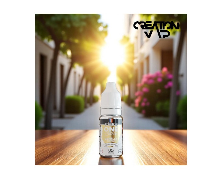 E-Liquide Vanille Dorée Sels De Nicotine One Taste 10Ml | Création Vap