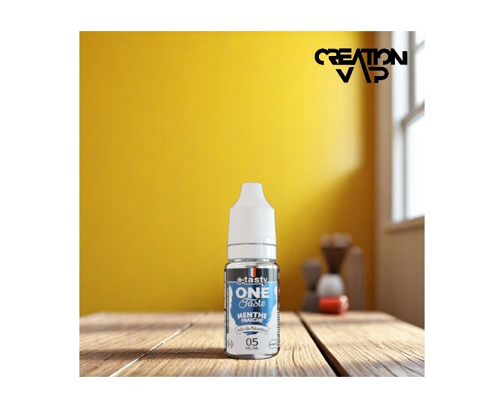 E-Liquide Sels De Nicotine Menthe Fraiche One Taste 10Ml | Création Vap