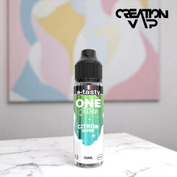 E-Liquide Citron Givré One Taste E.Tasty 50Ml | Création Vap
