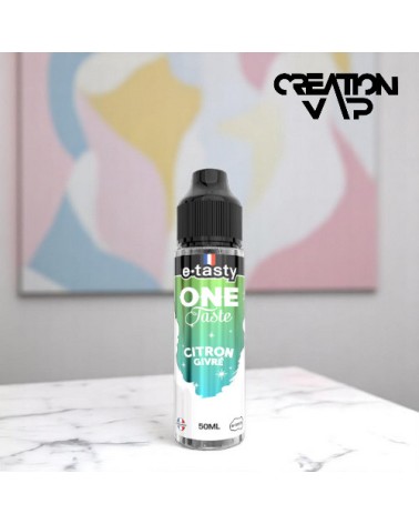 E-Liquide Citron Givré One Taste E.Tasty 50Ml | Création Vap
