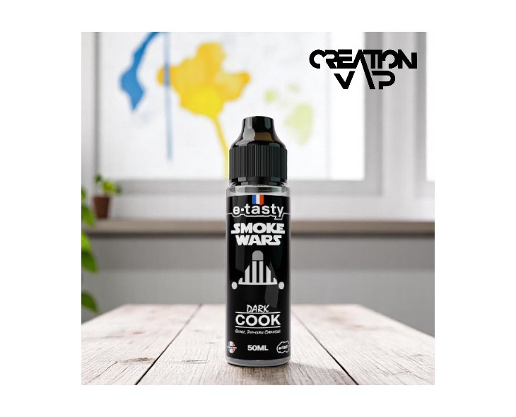 E-Liquide Dark Cook Smoke Wars E-Tasty 50Ml | Création Vap