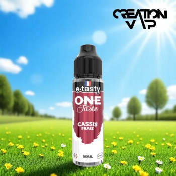 E-Liquide Cassis Frais One Taste E.Tasty 50Ml | Création Vap