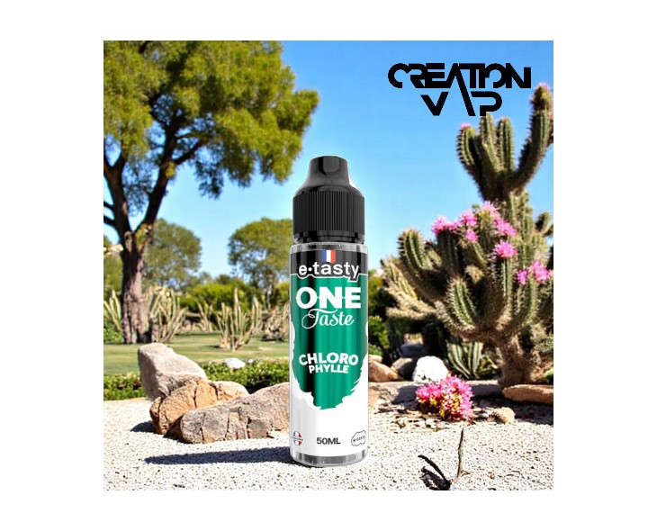 E-Liquide Chlorophylle One Taste E.Tasty 50Ml | Création Vap