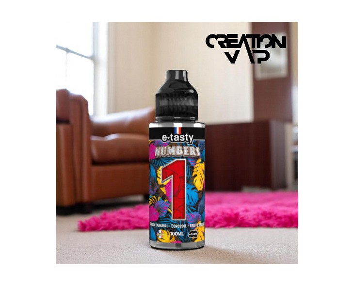 E-Liquide Numbers 1 E-Tasty 100Ml | Création Vap