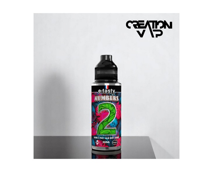 E-Liquide Numbers 2 E-Tasty 100Ml | Création Vap