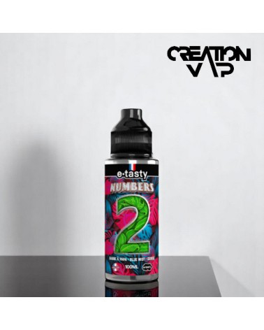 E-Liquide Numbers 2 E-Tasty 100Ml | Création Vap
