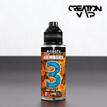 E-Liquide Numbers 3 E-Tasty 100Ml | Création Vap