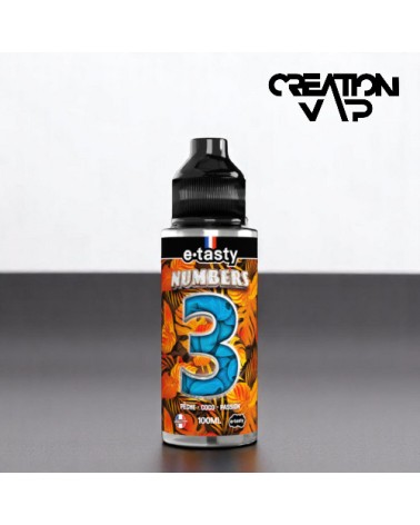 E-Liquide Numbers 3 E-Tasty 100Ml | Création Vap