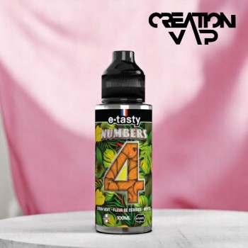 E-Liquide Numbers 4 E-Tasty 100Ml | Création Vap