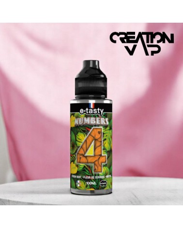 E-Liquide Numbers 4 E-Tasty 100Ml | Création Vap