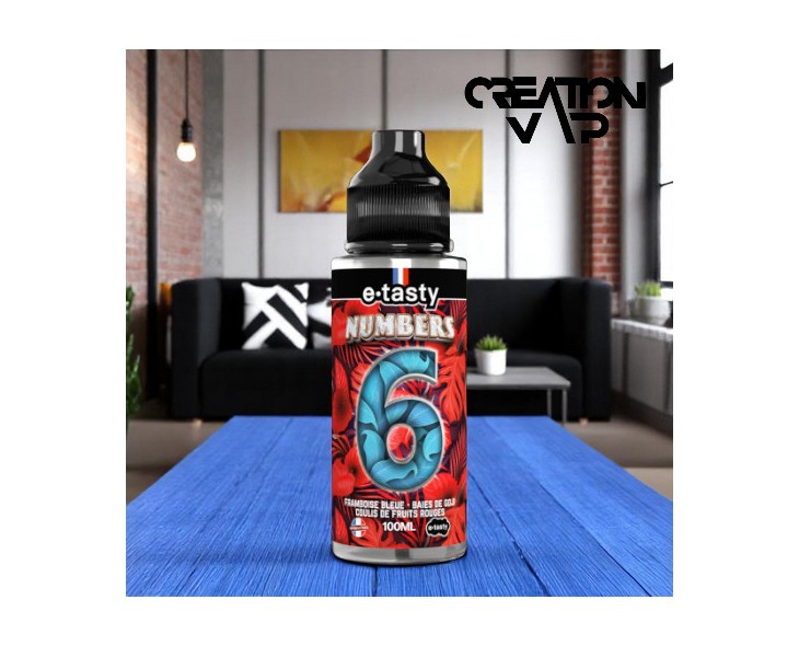 E-Liquide Numbers 6 E-Tasty 100Ml | Création Vap