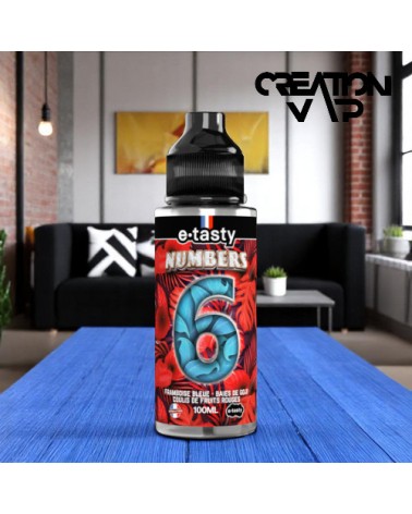 E-Liquide Numbers 6 E-Tasty 100Ml | Création Vap