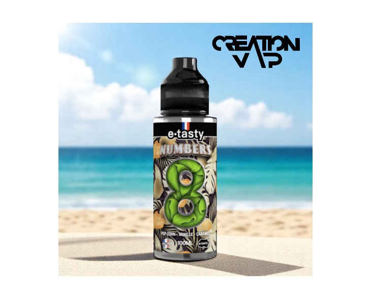 E-Liquide Numbers 8 E-Tasty 100Ml | Création Vap