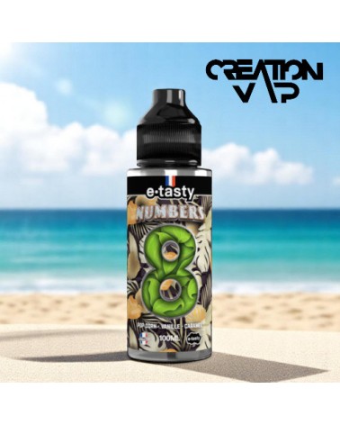 E-Liquide Numbers 8 E-Tasty 100Ml | Création Vap