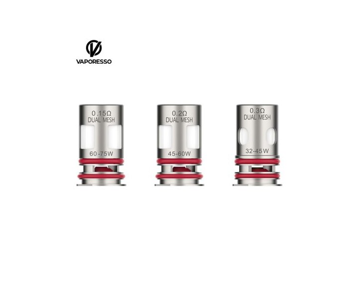 Résistances GTX Dual Mesh Vaporesso | Création Vap