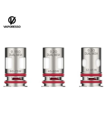 Résistances GTX Dual Mesh Vaporesso | Création Vap