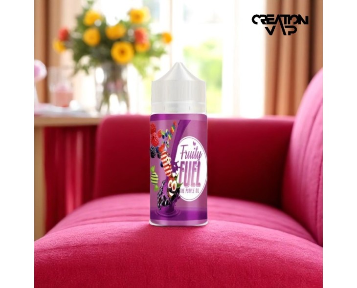 E-Liquide The Purple Oil Fruity Fuel 100Ml | Création Vap