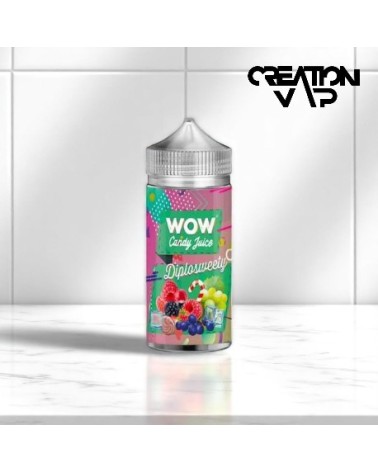 E-Liquide Diplosweety Wow Candy Juice 100Ml | Création Vap