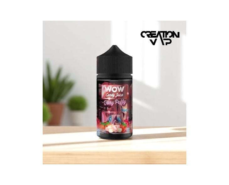 E-Liquide Foxy Puffy Wow Candy Juice 100Ml | Création Vap