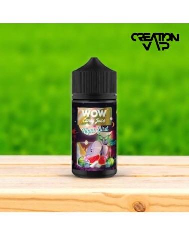 E-Liquide Night Bird Wow Candy Juice 100Ml | Création Vap