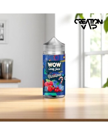 E-Liquide Rhinolipop Wow Candy Juice 100Ml | Création Vap