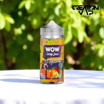 E-Liquide T-Rexotic Wow Candy Juice 100Ml | Création Vap