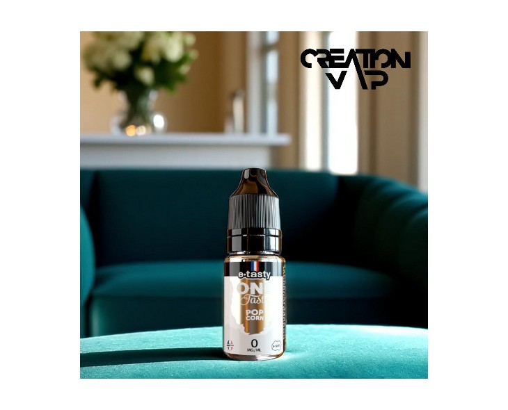 E-Liquide Pop Corn One Taste E-Tasty 10Ml | Création Vap