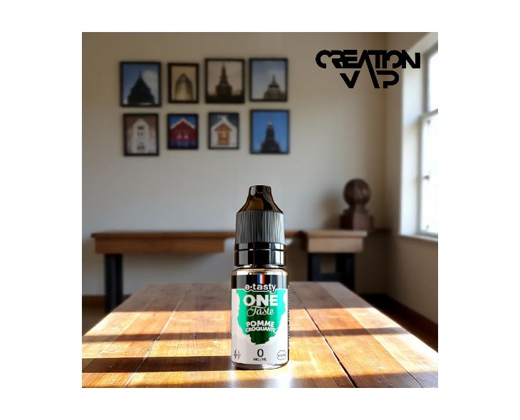 E-Liquide Pomme Croquante One Taste E-Tasty 10Ml | Création Vap