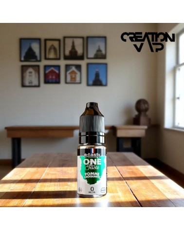 E-Liquide Pomme Croquante One Taste E-Tasty 10Ml | Création Vap