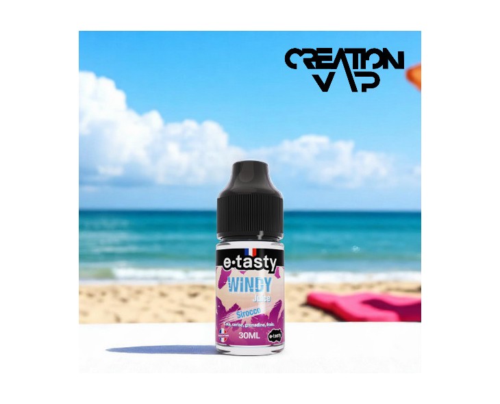 Arôme Concentré Sirocco Windy Juice E.Tasty 30Ml | Création Vap