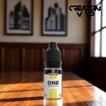 E-Liquide Citron One Essentiel E.Tasty 10Ml | Création Vap