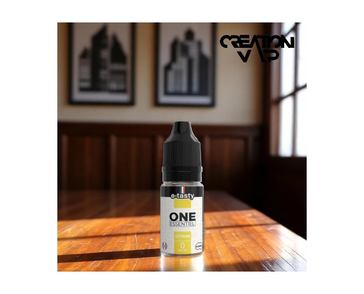 E-Liquide Citron One Essentiel E.Tasty 10Ml | Création Vap