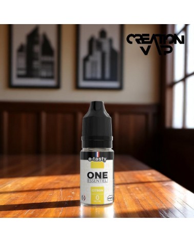 E-Liquide Citron One Essentiel E.Tasty 10Ml | Création Vap