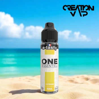 E-Liquide Citron One Essentiel E.Tasty 50Ml | Création Vap