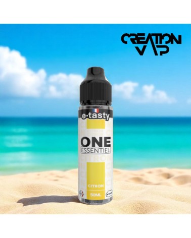 E-Liquide Citron One Essentiel E.Tasty 50Ml | Création Vap