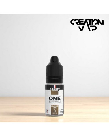 E-Liquide Classic Usa One Essentiel E.Tasty 10Ml | Création Vap