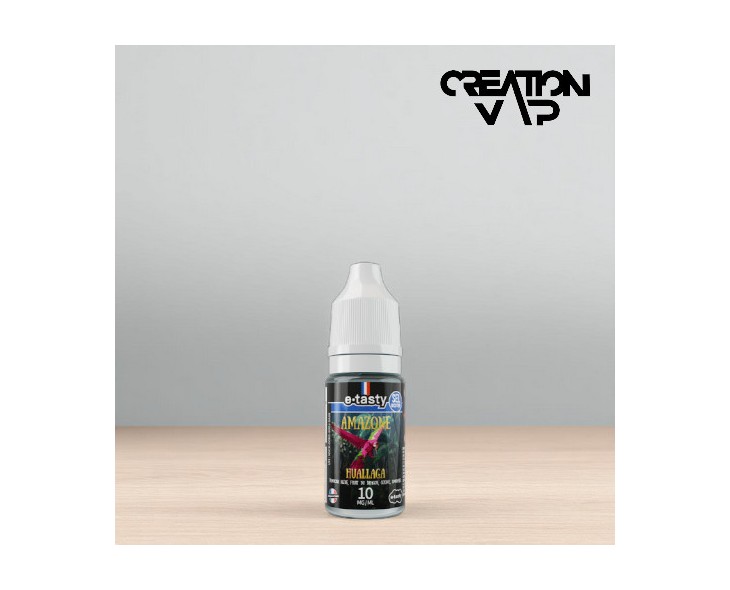 E-Liquide Huallaga Amazone Sels De Nicotine E.Tasty 10Ml | Création Vap