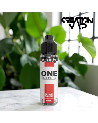 E-Liquide Fruits Rouges One Essentiel E.Tasty 50Ml | Création Vap