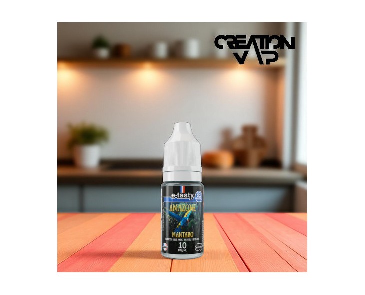 E-Liquide Mantaro Amazone Sels de Nicotine E.Tasty 10Ml | Création Vap