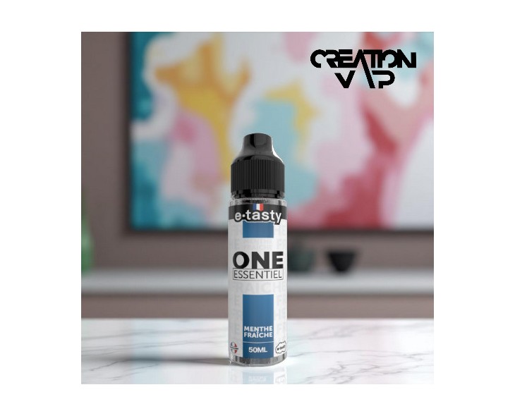 E-Liquide Menthe Fraîche One Essentiel E.Tasty 50Ml | Création Vap
